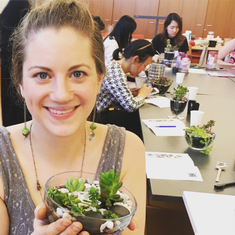 Terrarium Making for Self Care Amanda Scott Art Therapy